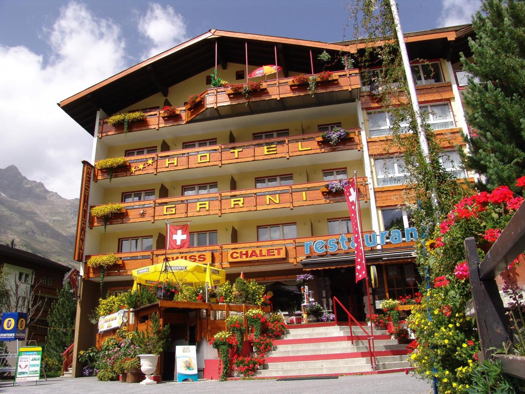 Hotel Primavera Saas-Grund Exterior foto