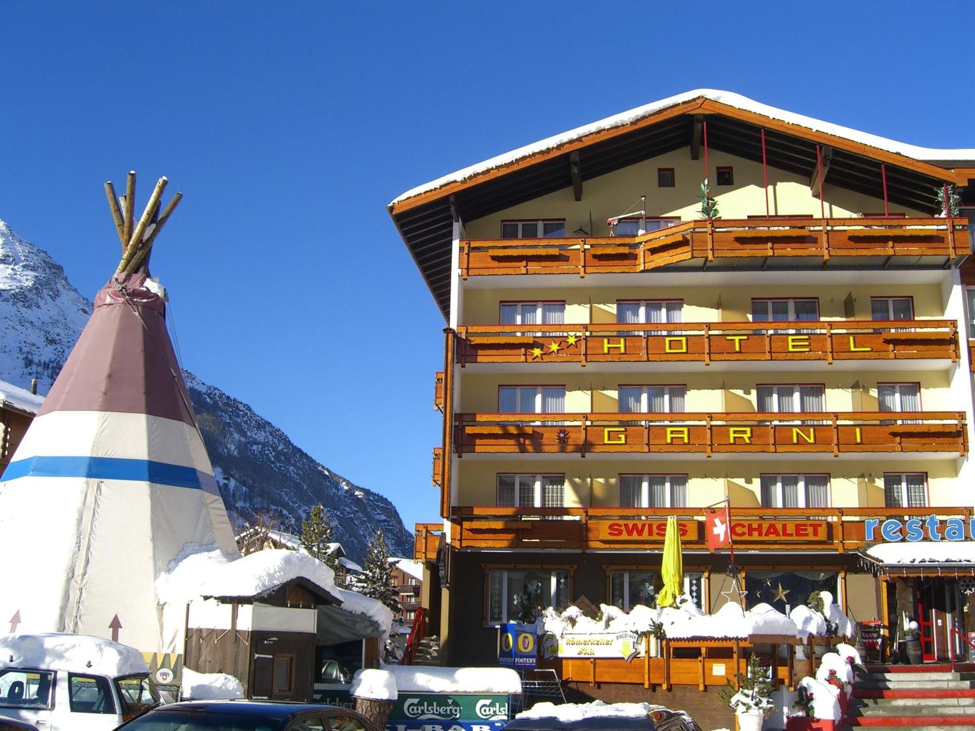 Hotel Primavera Saas-Grund Exterior foto