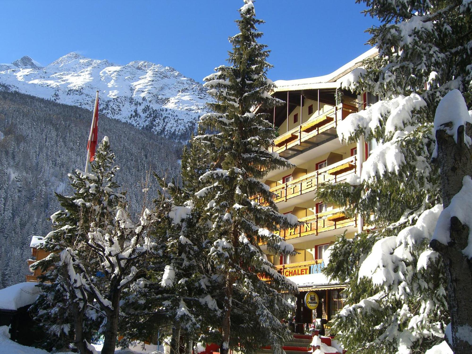 Hotel Primavera Saas-Grund Exterior foto