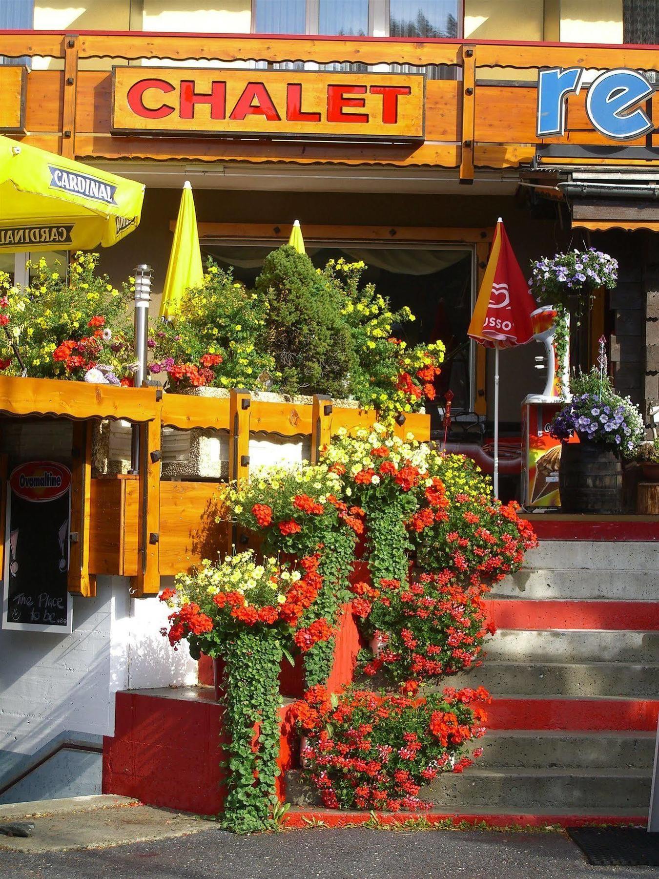 Hotel Primavera Saas-Grund Exterior foto