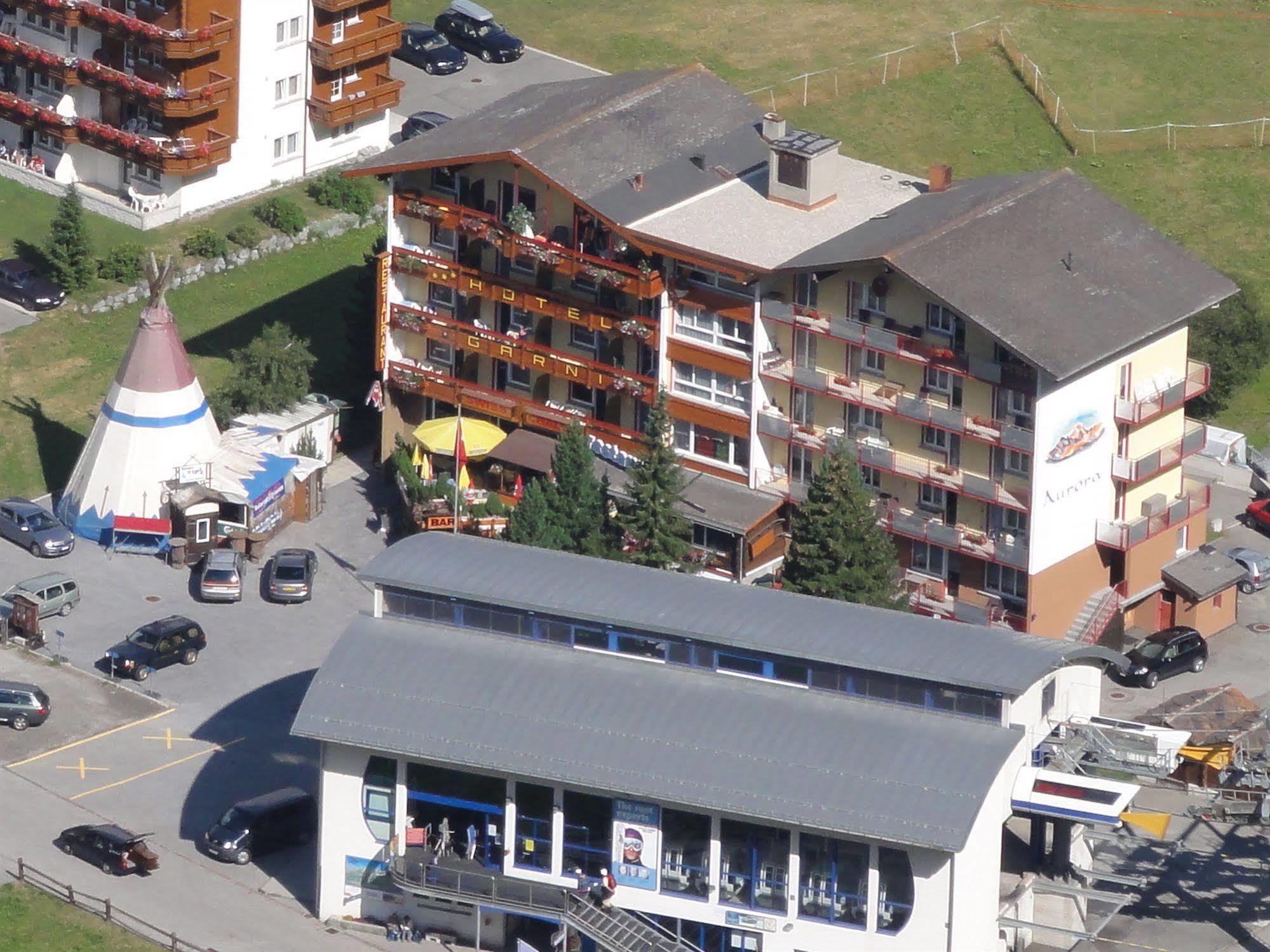 Hotel Primavera Saas-Grund Exterior foto